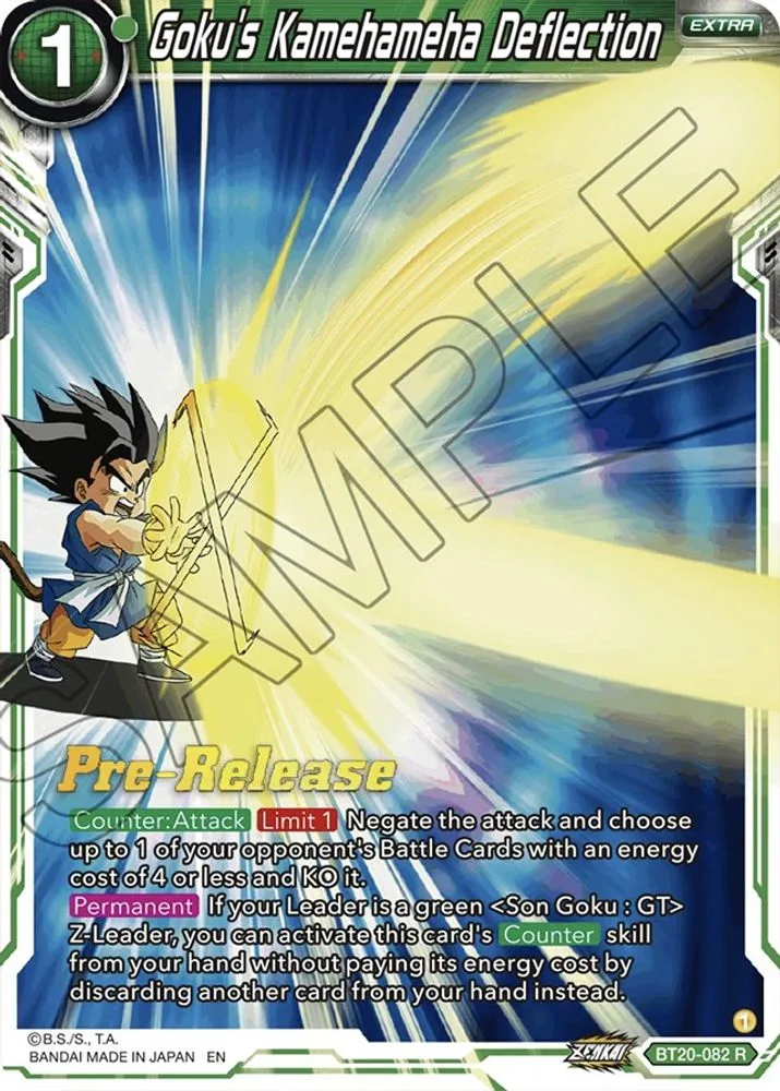 Goku's Kamehameha Deflection (Pre-Release)