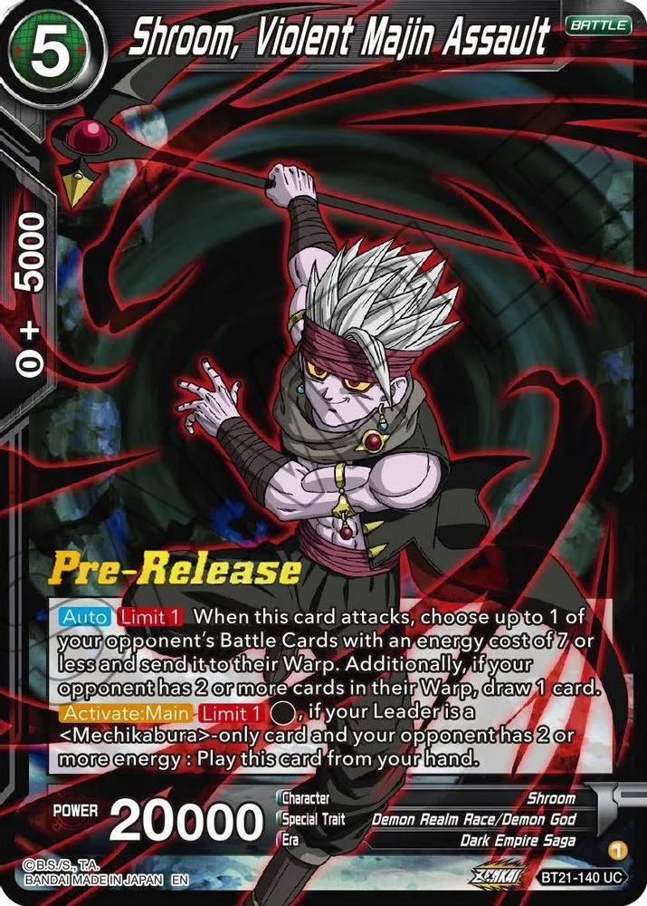 Shroom, Violent Majin Assault (Pre-Release)