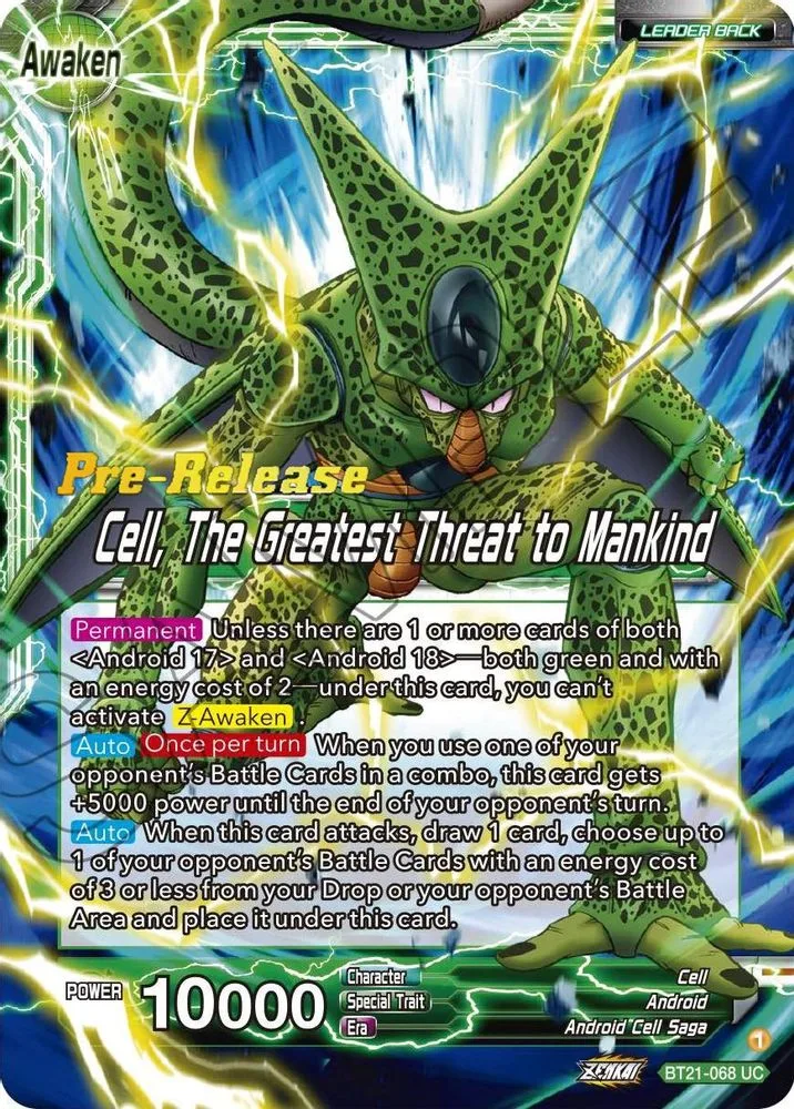 Cell // Cell, The Greatest Threat to Mankind (Pre-Release)