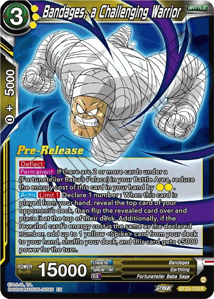 Bandages, a Challenging Warrior (Pre-Release)