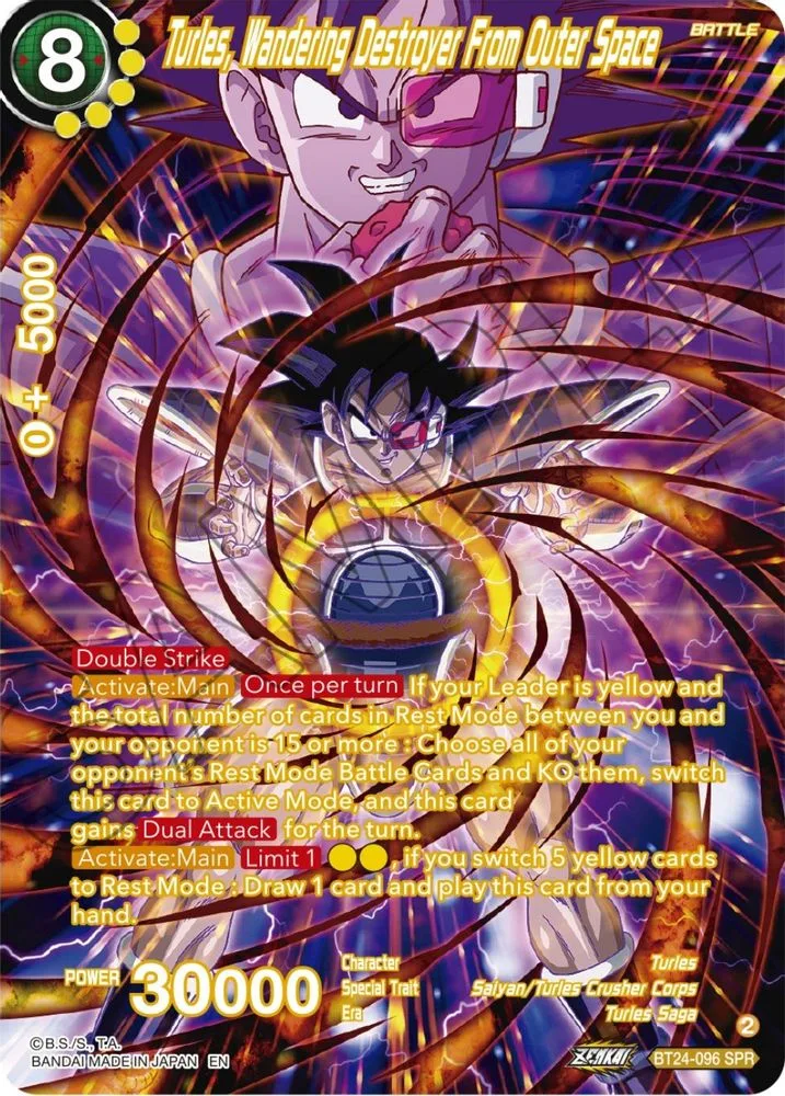 Turles, Wandering Destroyer From Outer Space (SPR)