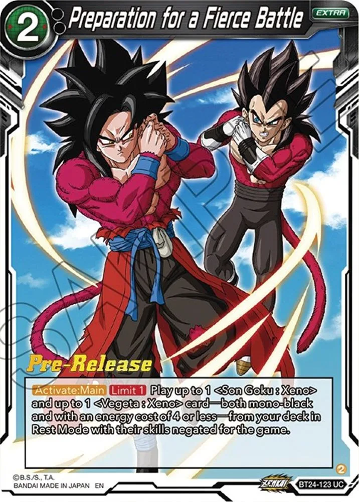 Preparation for a Fierce Battle (Pre-Release)