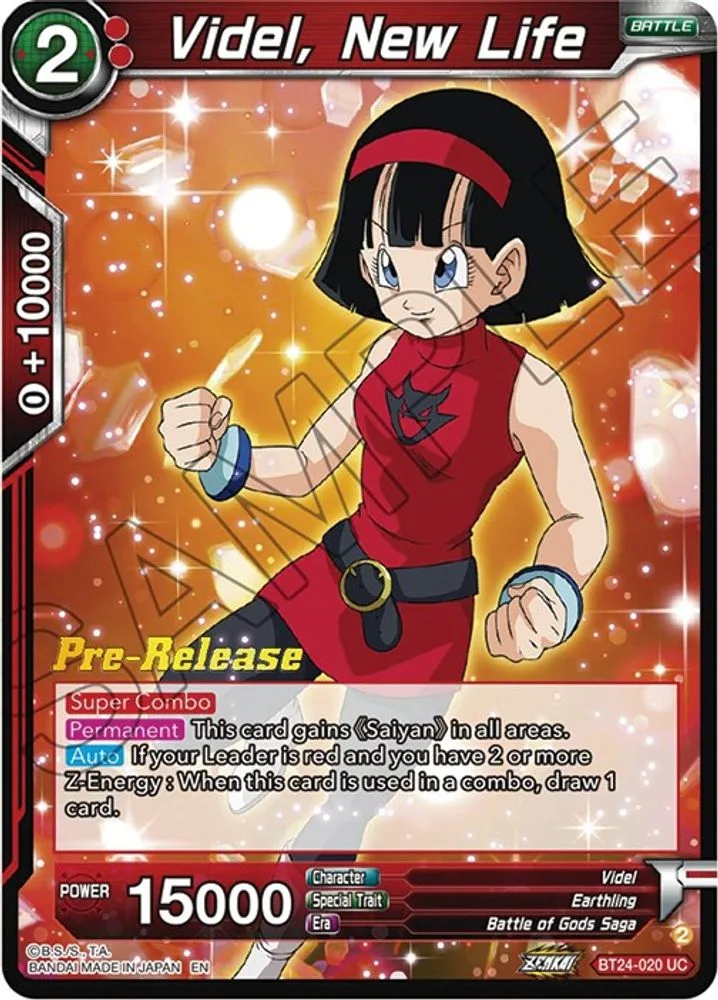 Videl, New Life (Pre-Release)