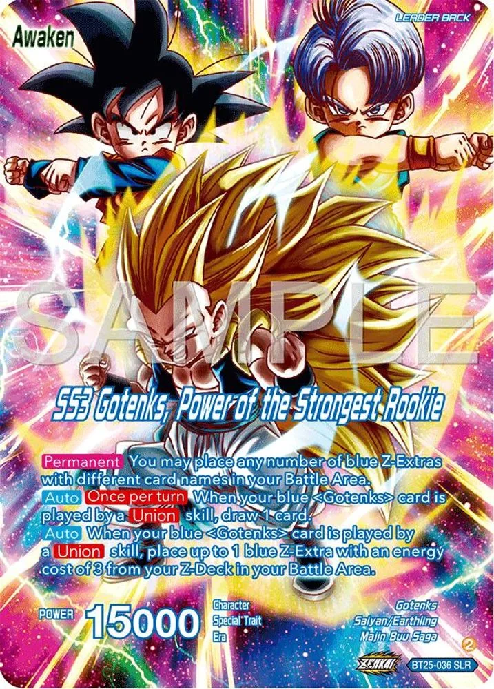 Gotenks // SS3 Gotenks, Power of the Strongest Rookie (SLR)