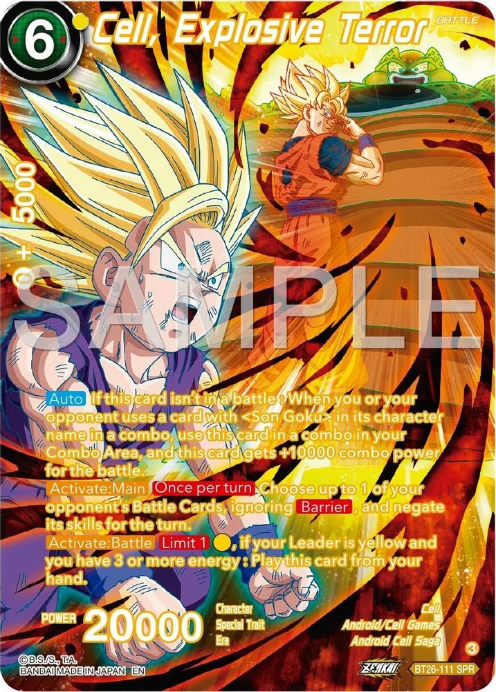 Cell, Explosive Terror (SPR)