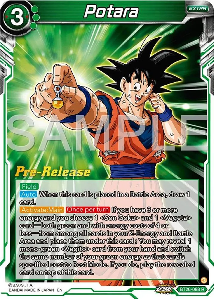 Potara (Pre-Release)