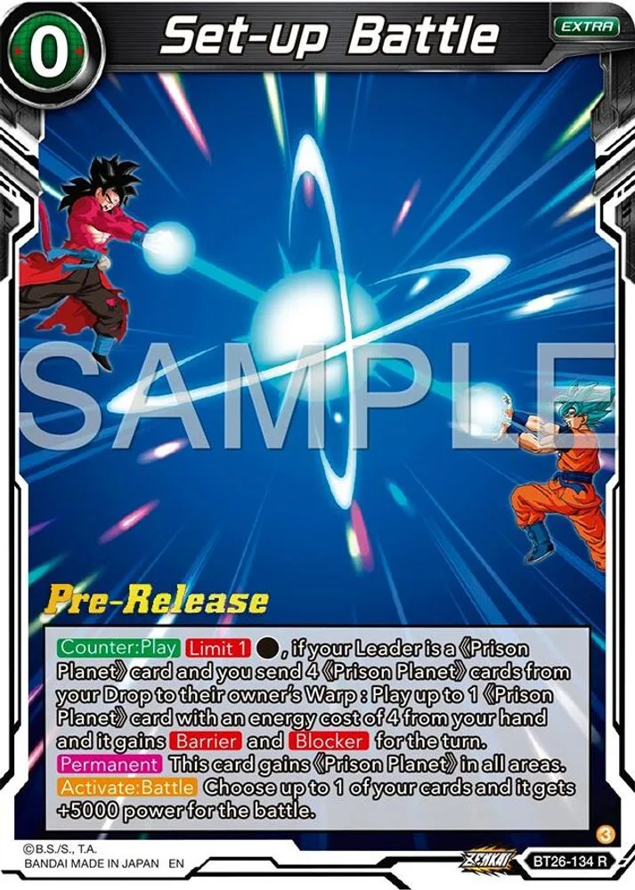 Set-up Battle (Pre-Release)