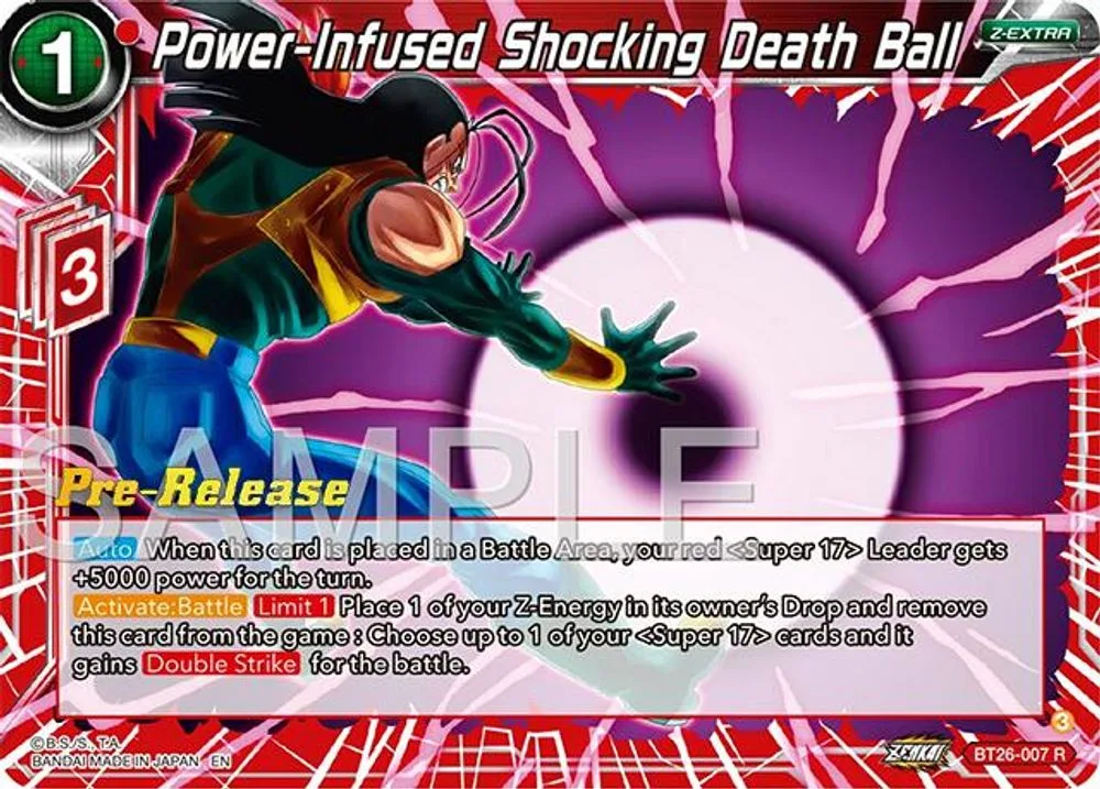 Power-Infused Shocking Death Ball (Pre-Release)