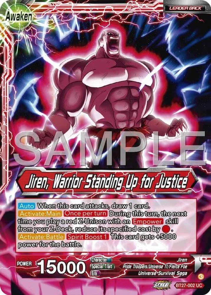 Jiren // Jiren, Warrior Standing Up for Justice