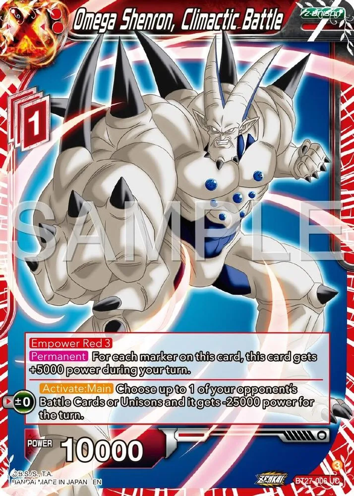 Omega Shenron, Climactic Battle