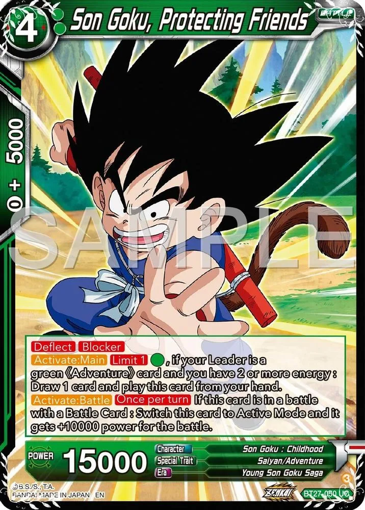 Son Goku, Protecting Friends