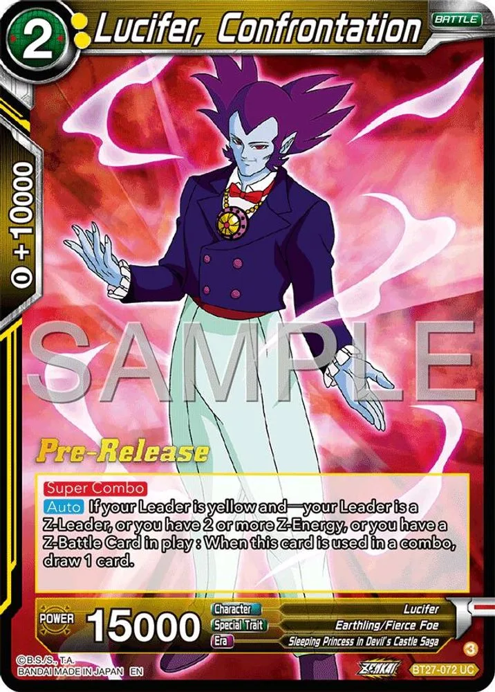 Lucifer, Confrentation (Pre-Release)