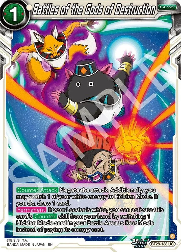 Battles of the Gods of Destruction