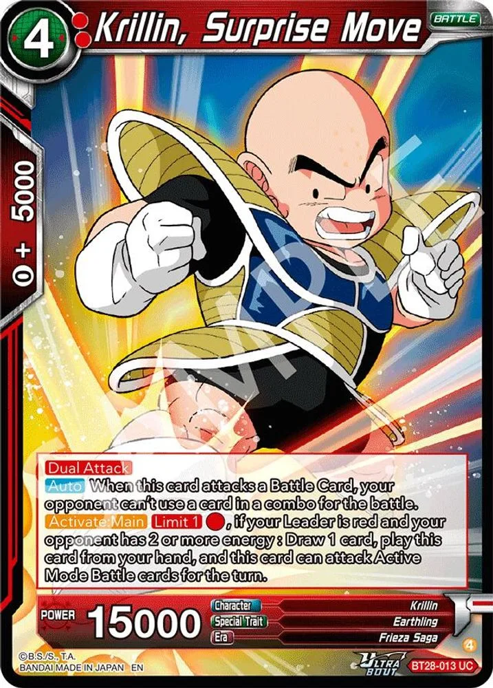 Krillin, Surprise Move