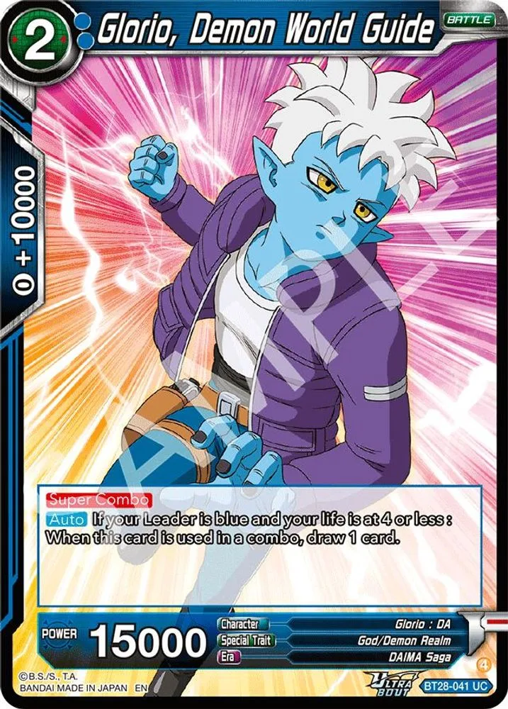 Glorio, Demon World Guide