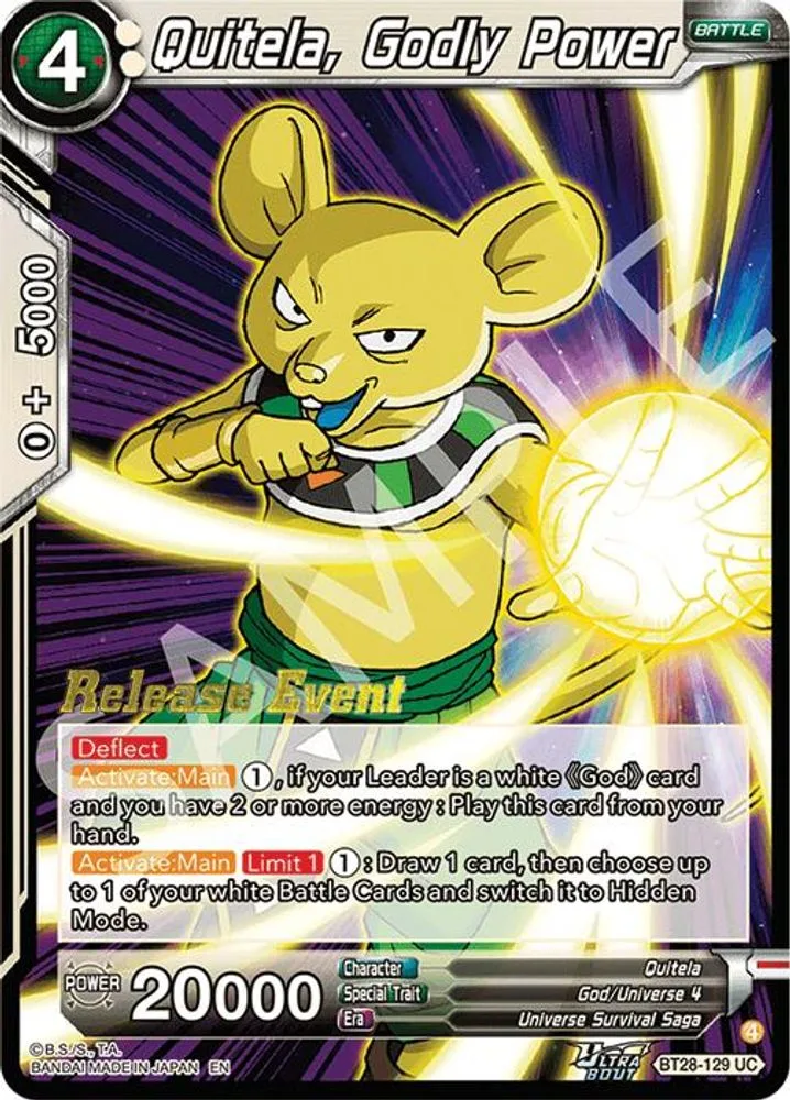 Quitela, Godly Power (Release Event)