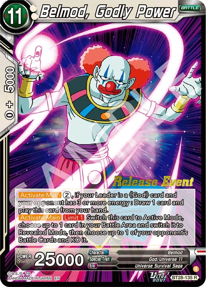 Belmod, Godly Power (Release Event)
