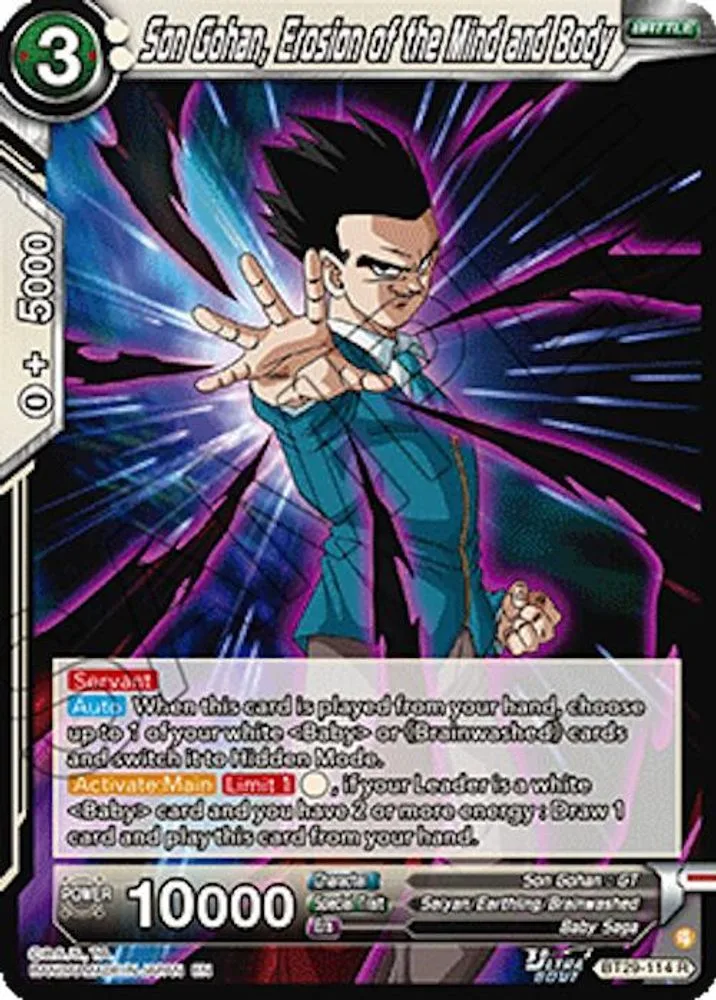 Son Gohan, Erosion of the Mind and Body