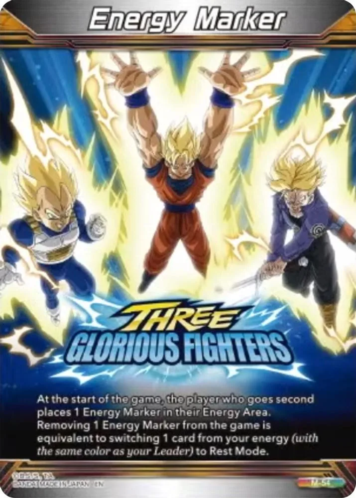 Energy Marker - Three Glorious Fighters