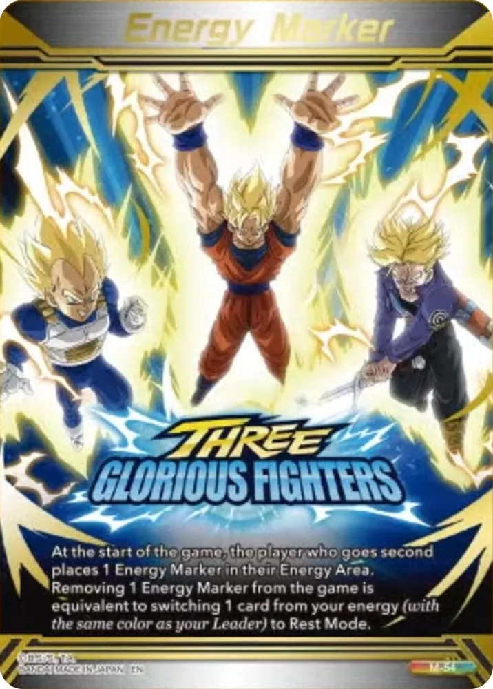 Energy Marker - Three Glorious Fighters (Gold-Stamped)