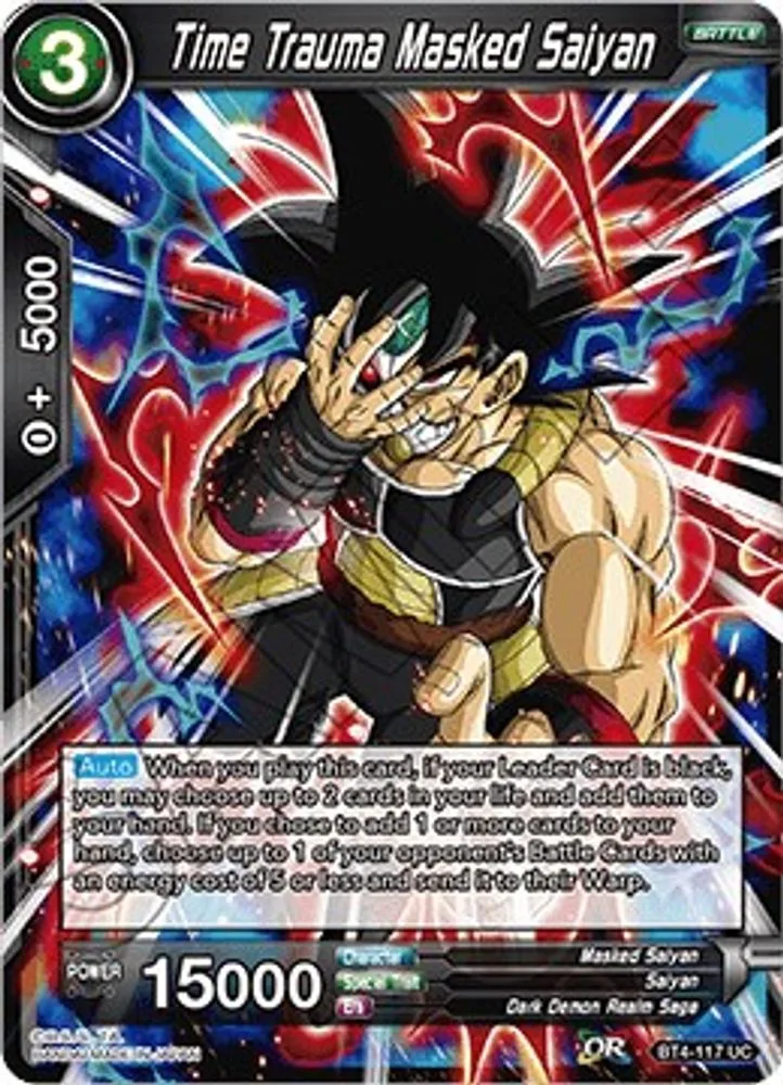 Time Trauma Masked Saiyan
