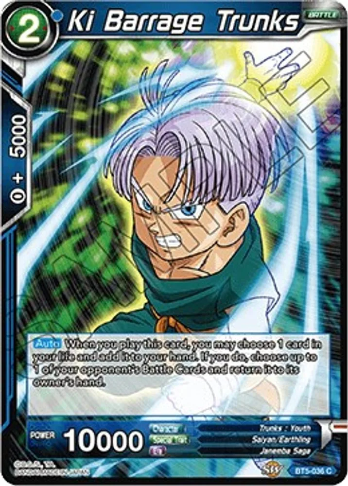 Ki Barrage Trunks