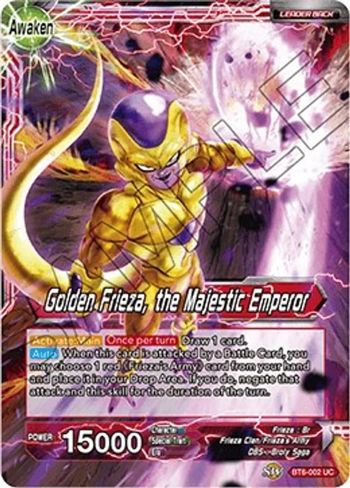 Frieza // Golden Frieza, the Majestic Emperor
