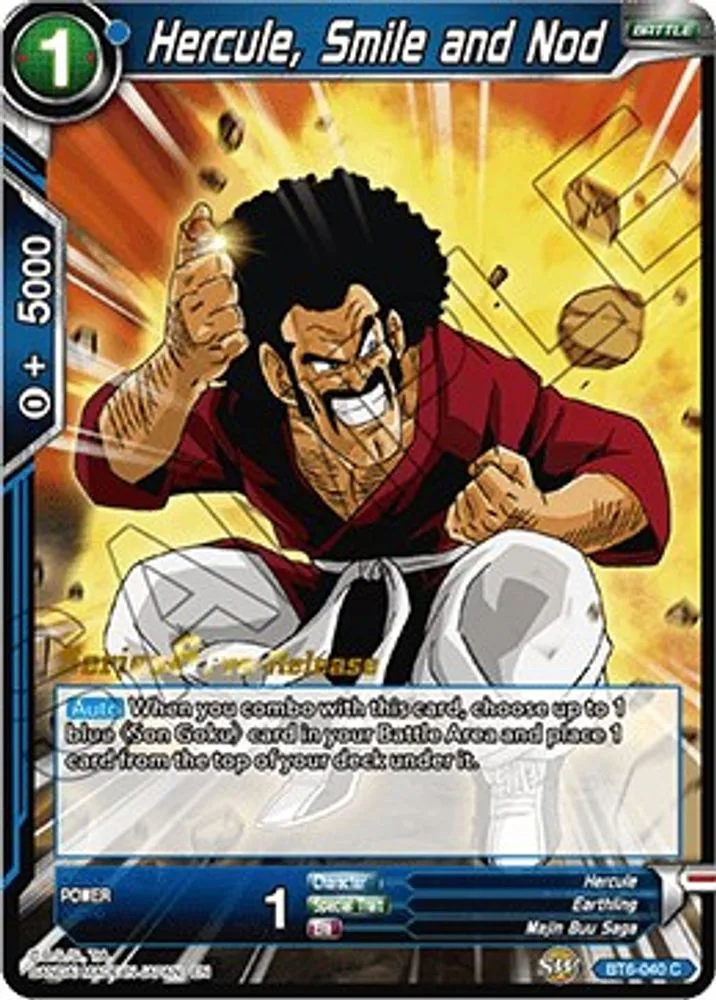 Hercule, Smile and Nod (Pre-Release)