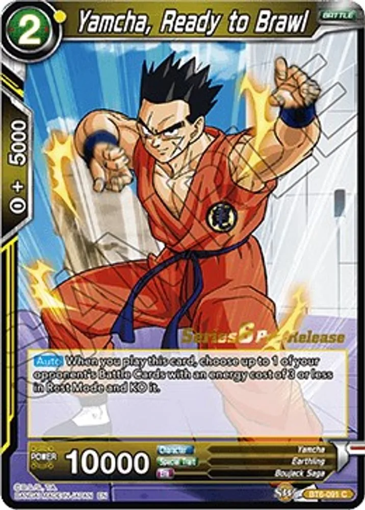 Yamcha, Ready to Brawl (Pre-Release)