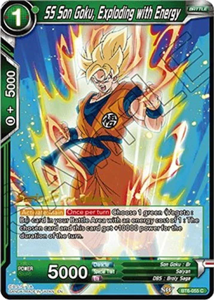 SS Son Goku, Exploding with Energy (Pre-Release)