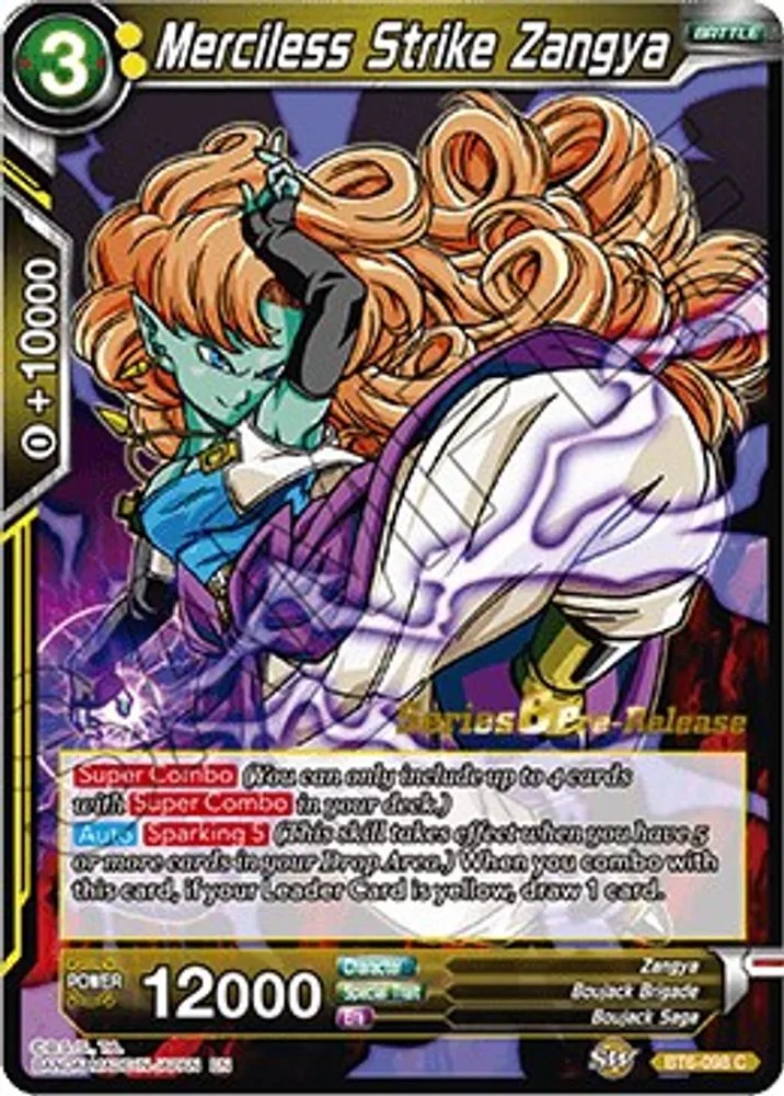 Merciless Strike Zangya (Pre-Release)