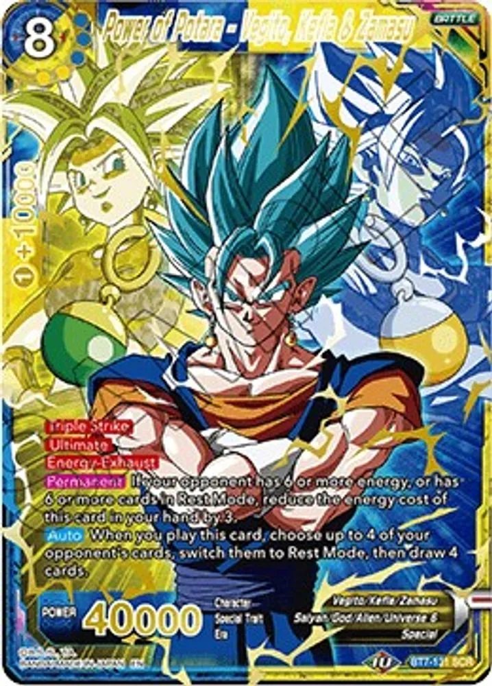Power of Potara - Vegito, Kefla & Zamasu