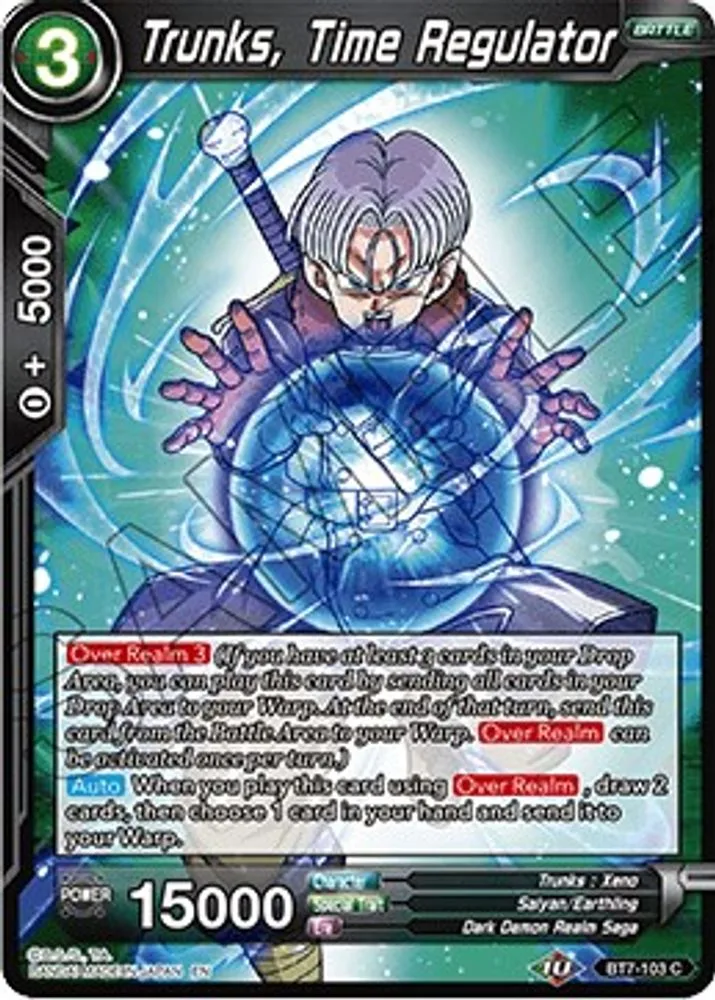 Trunks, Time Regulator