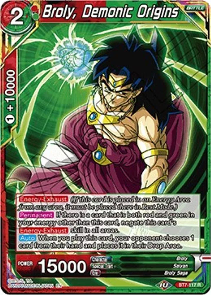 Broly, Demonic Origins (Gen Con 2019)