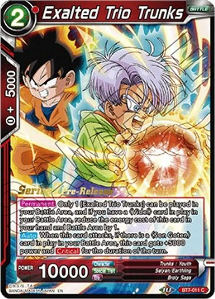 Exalted Trio Trunks (Pre-Release)