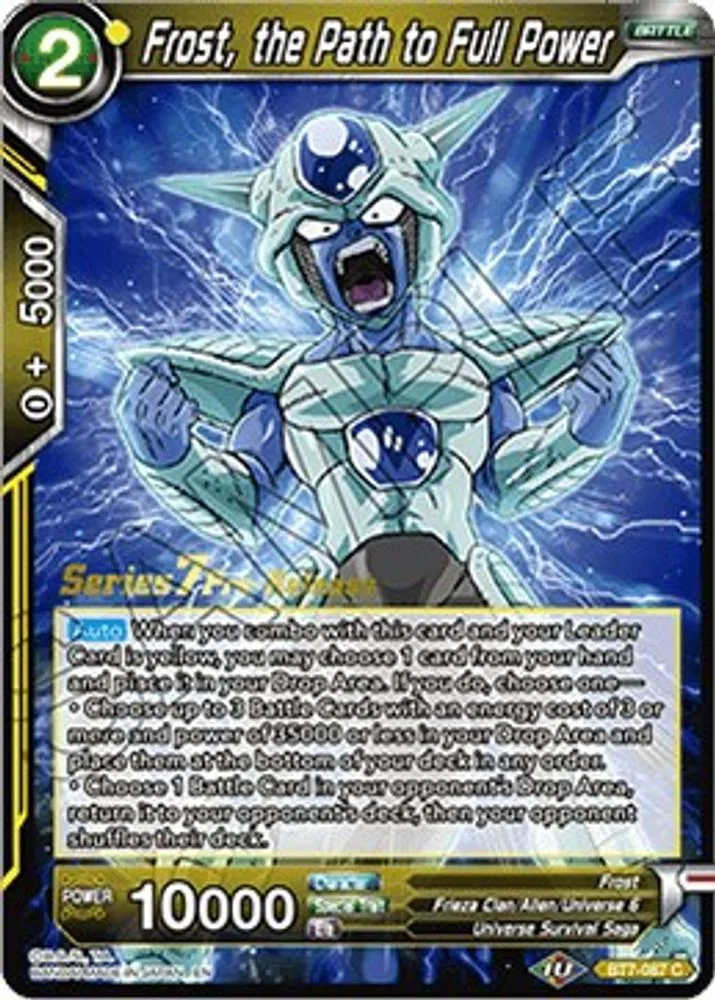 Frost, the Path to Full Power (Pre-Release)