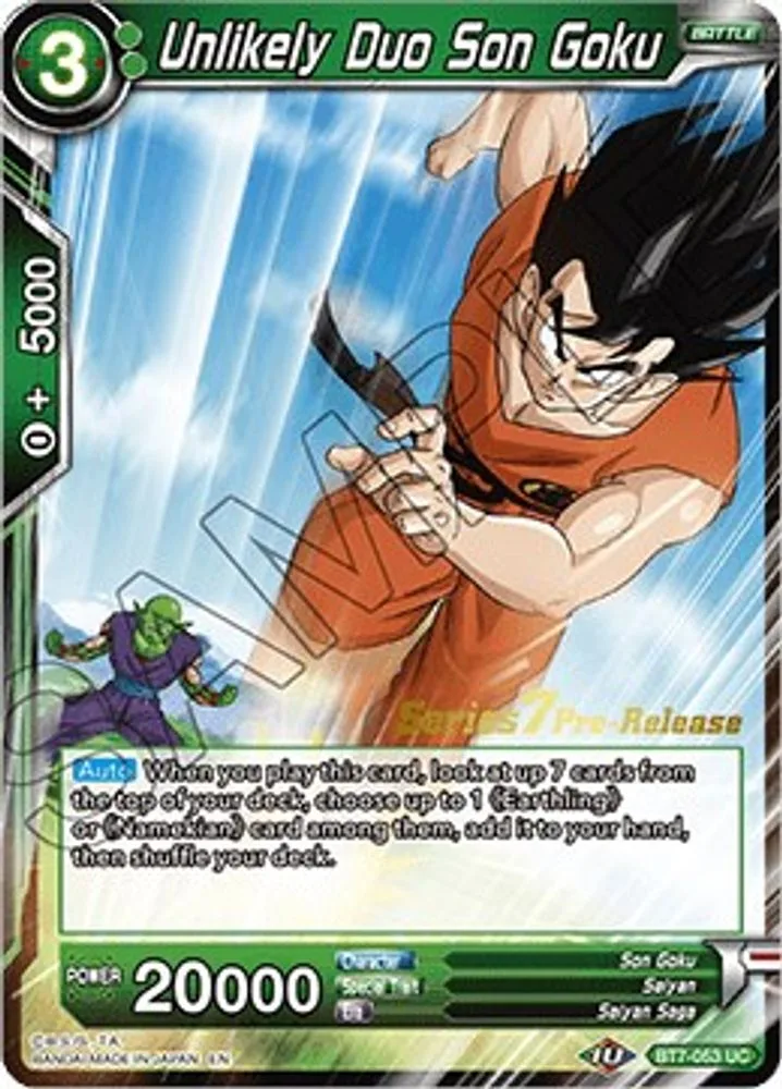 Unlikely Duo Son Goku (Pre-Release)
