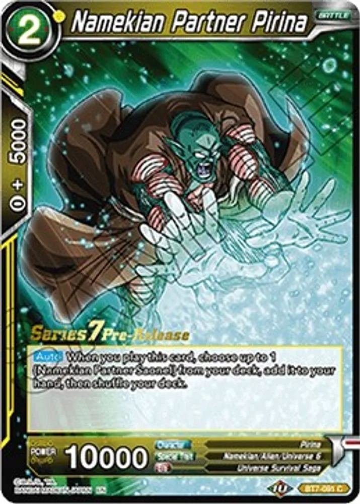 Namekian Partner Pirina (Pre-Release)