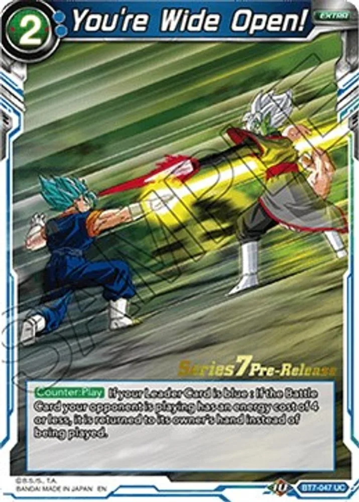 You're Wide Open! (Pre-Release)