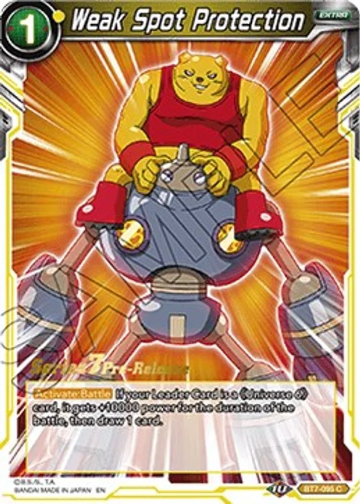 Weak Spot Protection (Pre-Release)