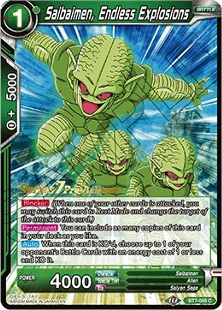 Saibaimen, Endless Explosions (Pre-Release)