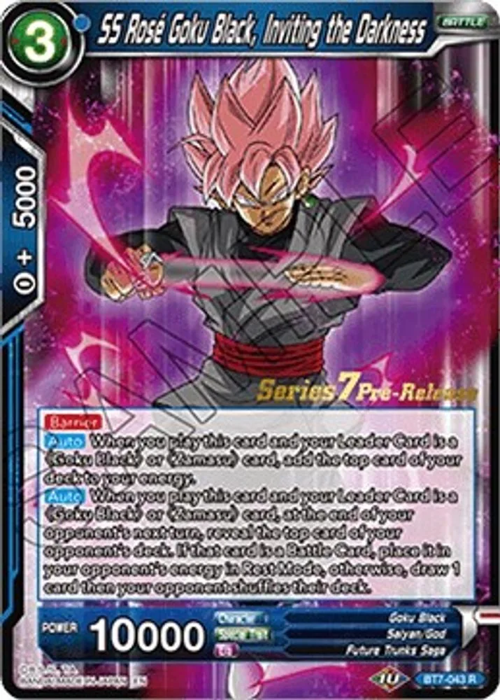 SS Rose Goku Black, Inviting the Darkness (Pre-Release)
