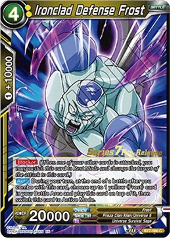 Ironclad Defense Frost (Pre-Release)