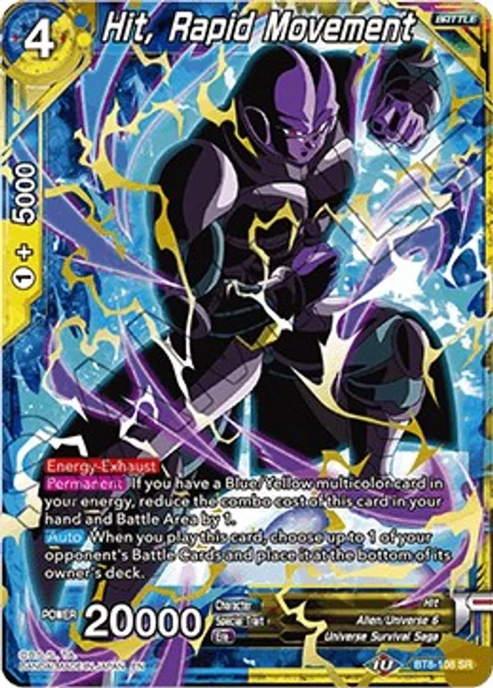 Hit, Rapid Movement