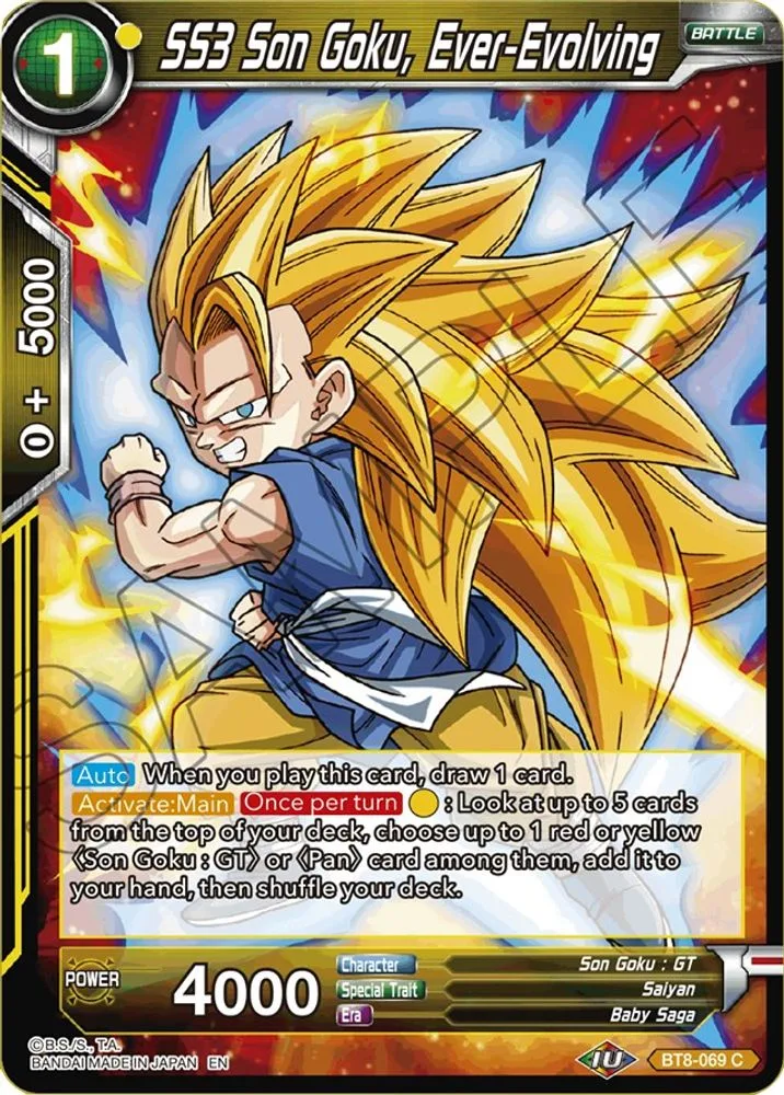SS3 Son Goku, Ever-Evolving