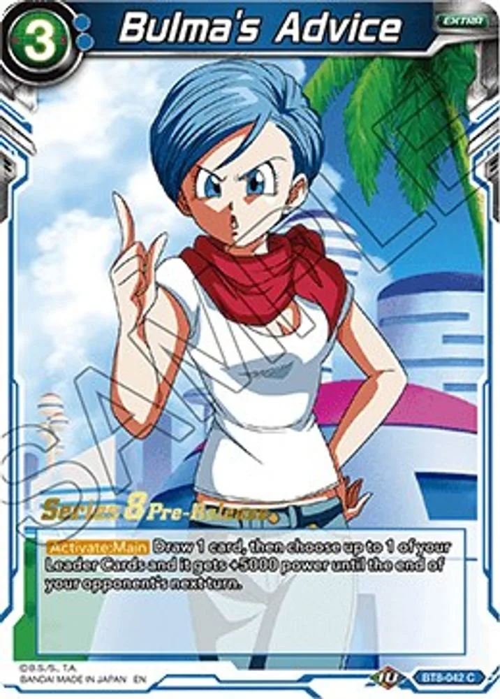 Bulma's Advice (Pre-Release)
