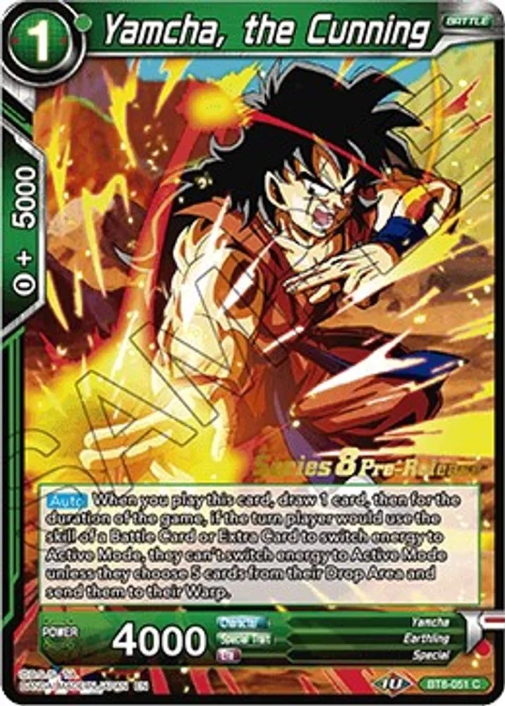 Yamcha, the Cunning (Pre-Release)