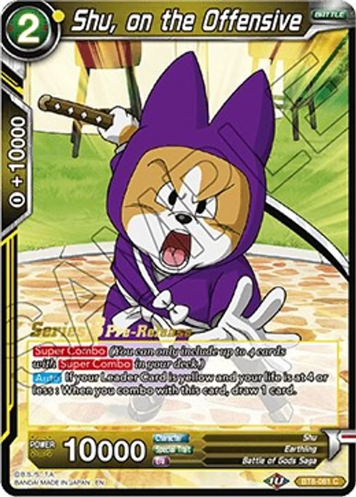 Shu, on the Offensive (Pre-Release)