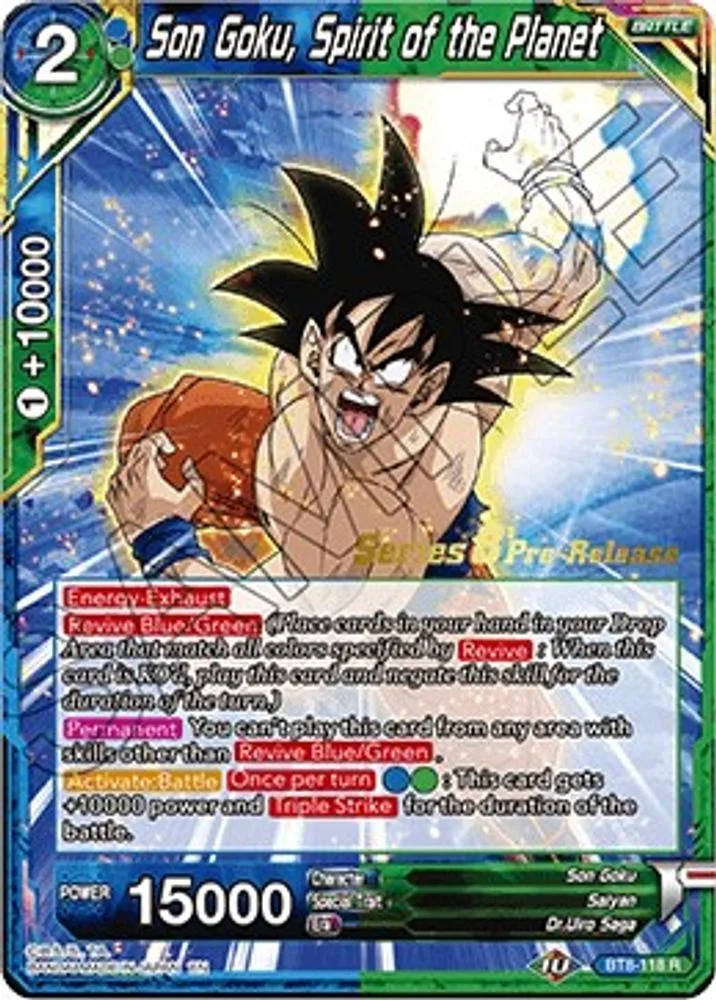 Son Goku, Spirit of the Planet (Pre-Release)