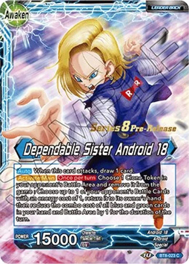 Android 18 // Dependable Sister Android 18 (Pre-Release)